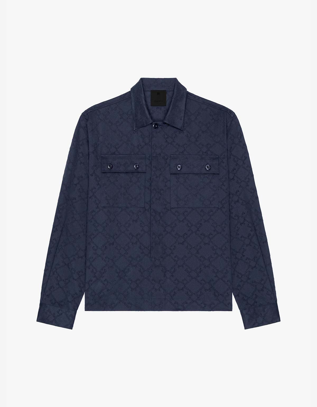 Givenchy Blue Monogram 72 Shirt
