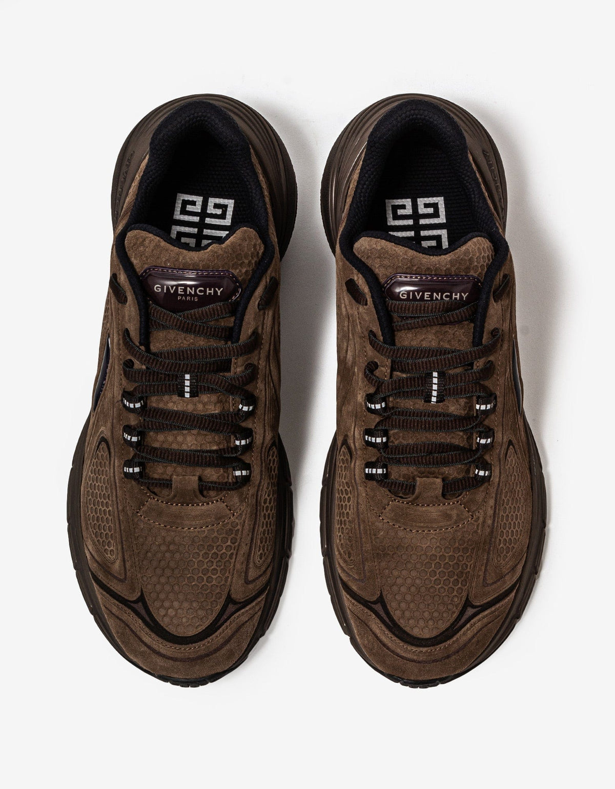 Givenchy Brown TK-MX Runner Suede Trainers