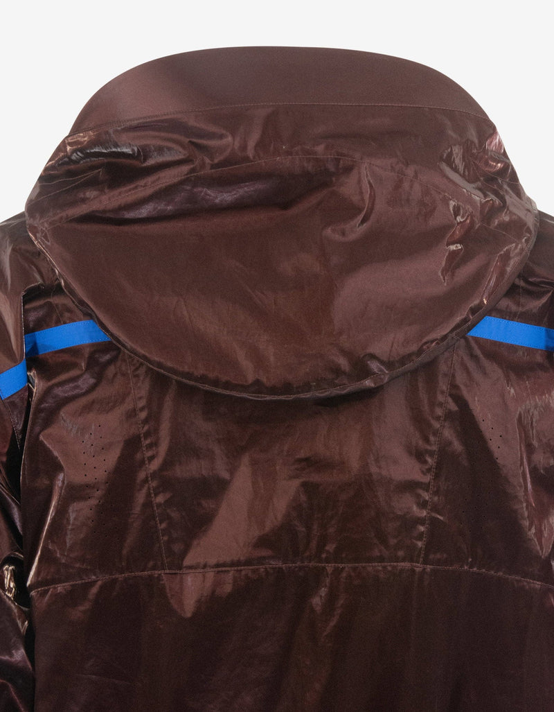 Givenchy Burgundy Wax Cotton Windbreaker