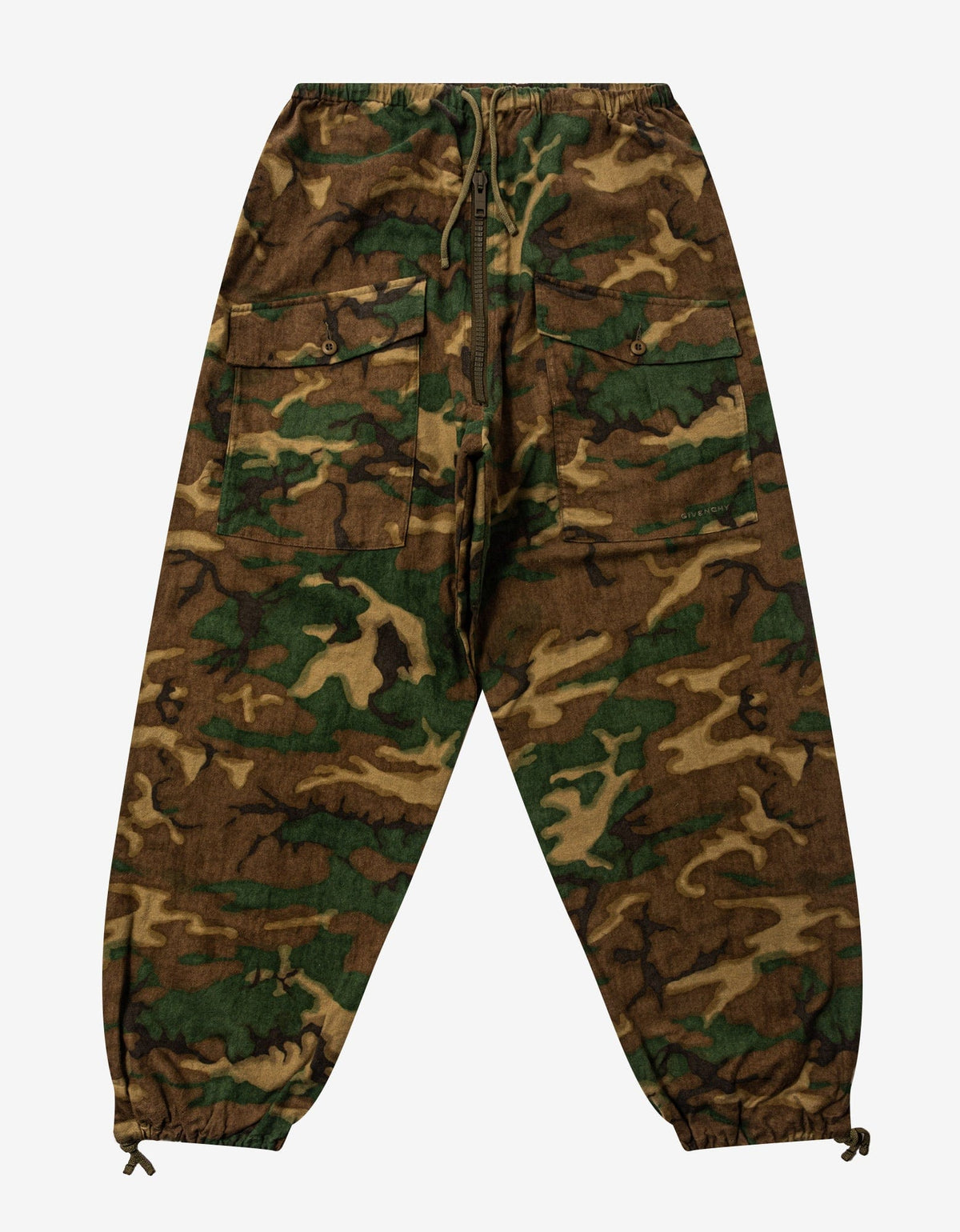 Givenchy Camouflage Cargo Trousers