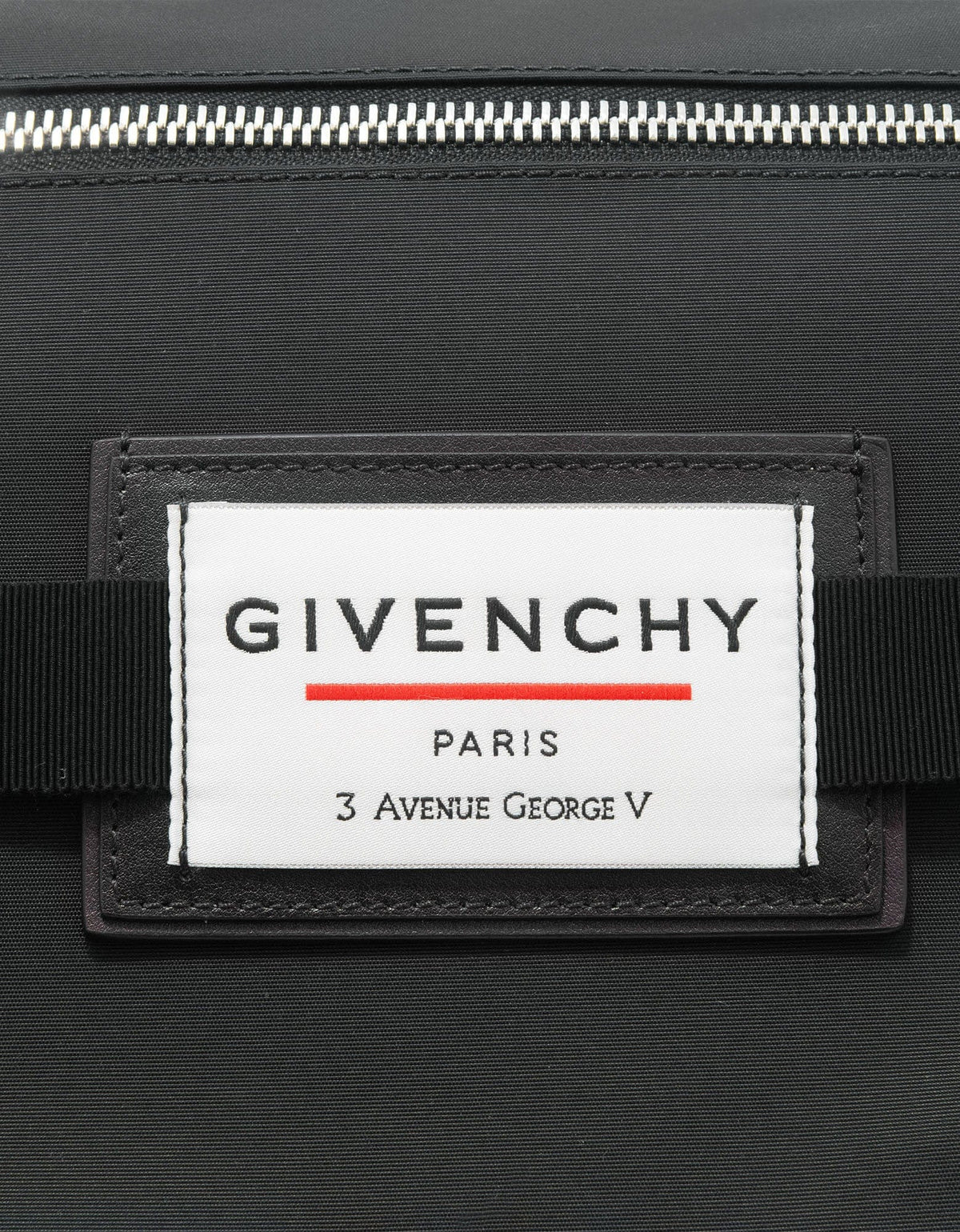 Givenchy Downtown Black Nylon Messenger Bag