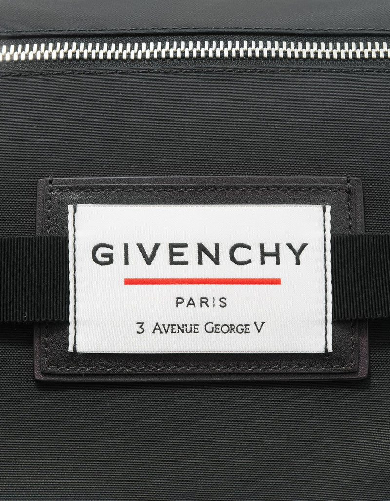 Givenchy Downtown Black Nylon Messenger Bag
