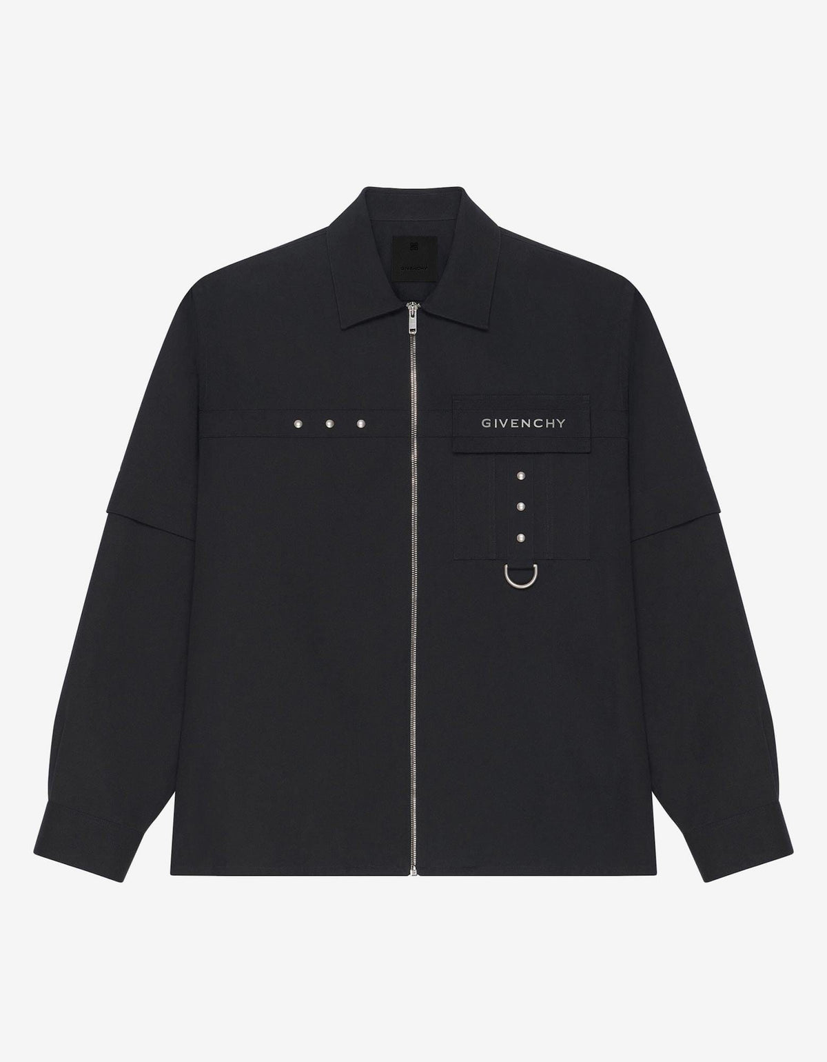 GIvenchy Black Metal Detail Shirt – Zoo Fashions