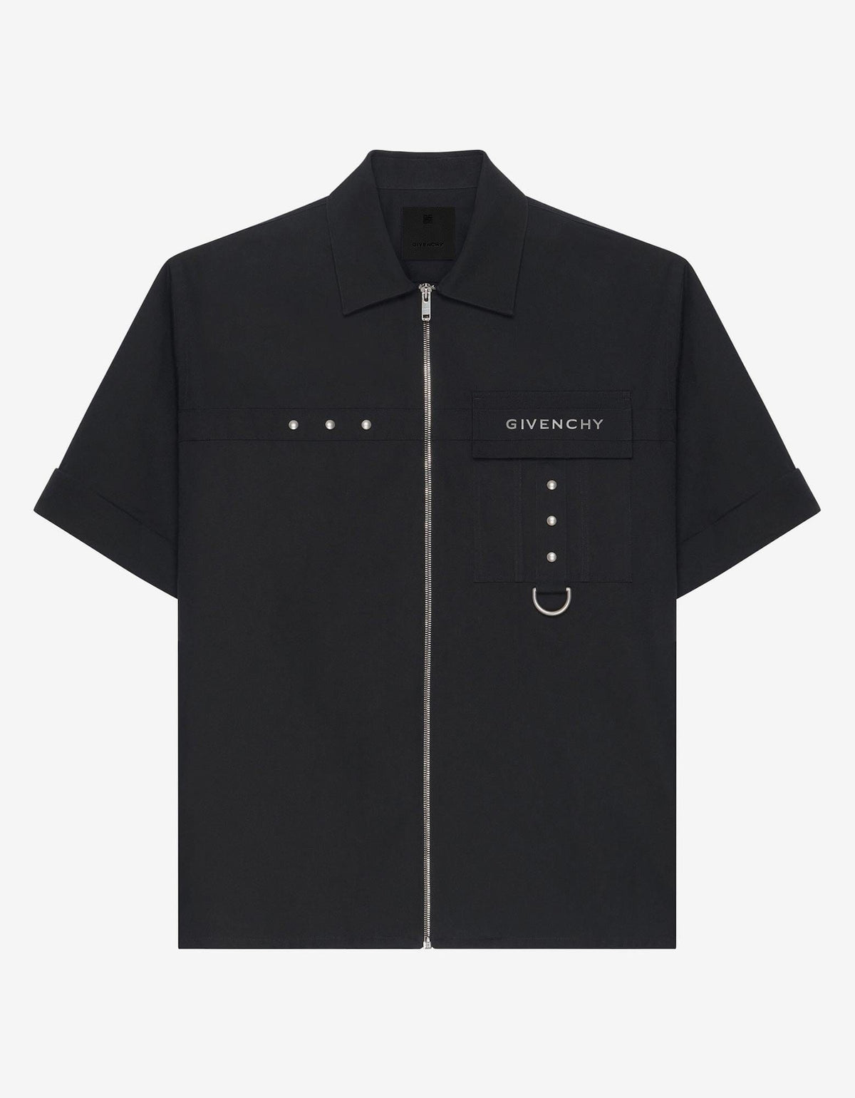 GIvenchy Black Metal Detail Shirt – Zoo Fashions 