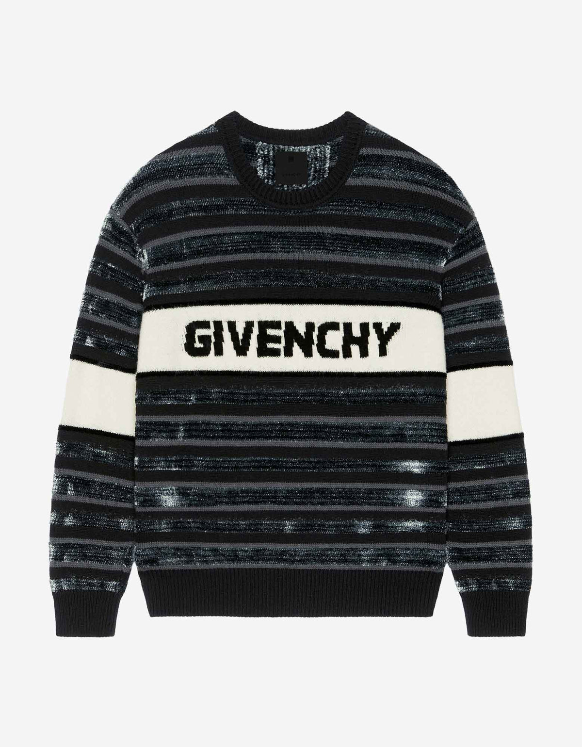 Stripe Logo Sweater