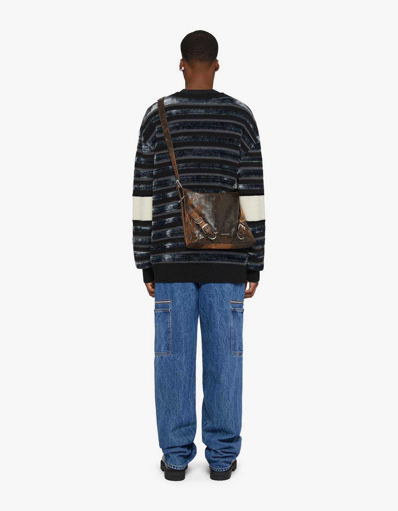 Givenchy Black Stripe Logo Sweater – Zoo Fashions Givenchy Black Stripe Logo Sweater – Zoo Fashions