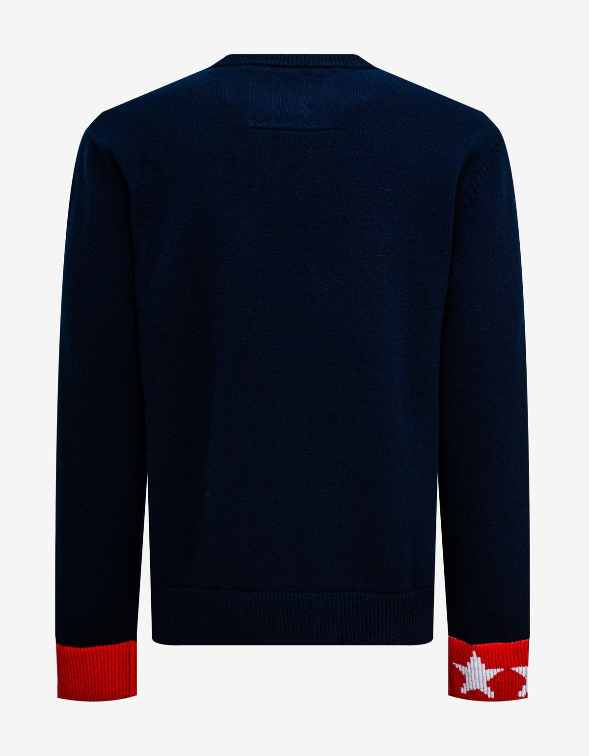 Givenchy Givenchy Blue Logo Intarsia Sweater
