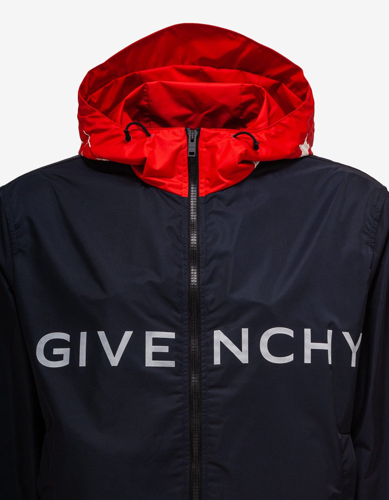 Givenchy Givenchy Blue Logo Windbreaker