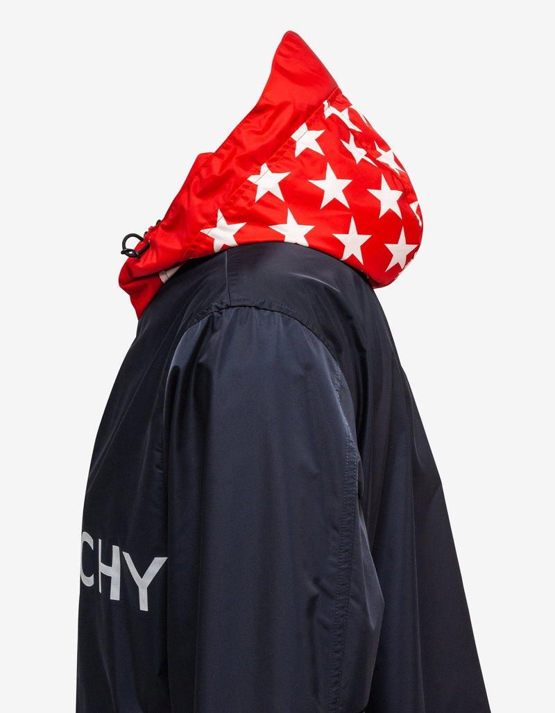 Givenchy Givenchy Blue Logo Windbreaker