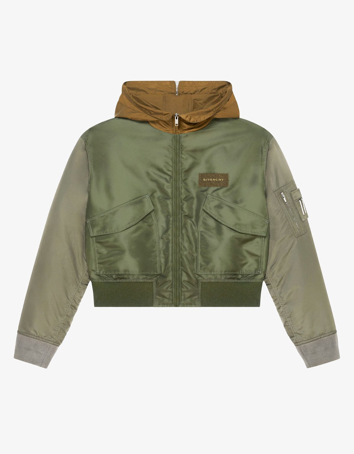 Hooded Bomber Jacket