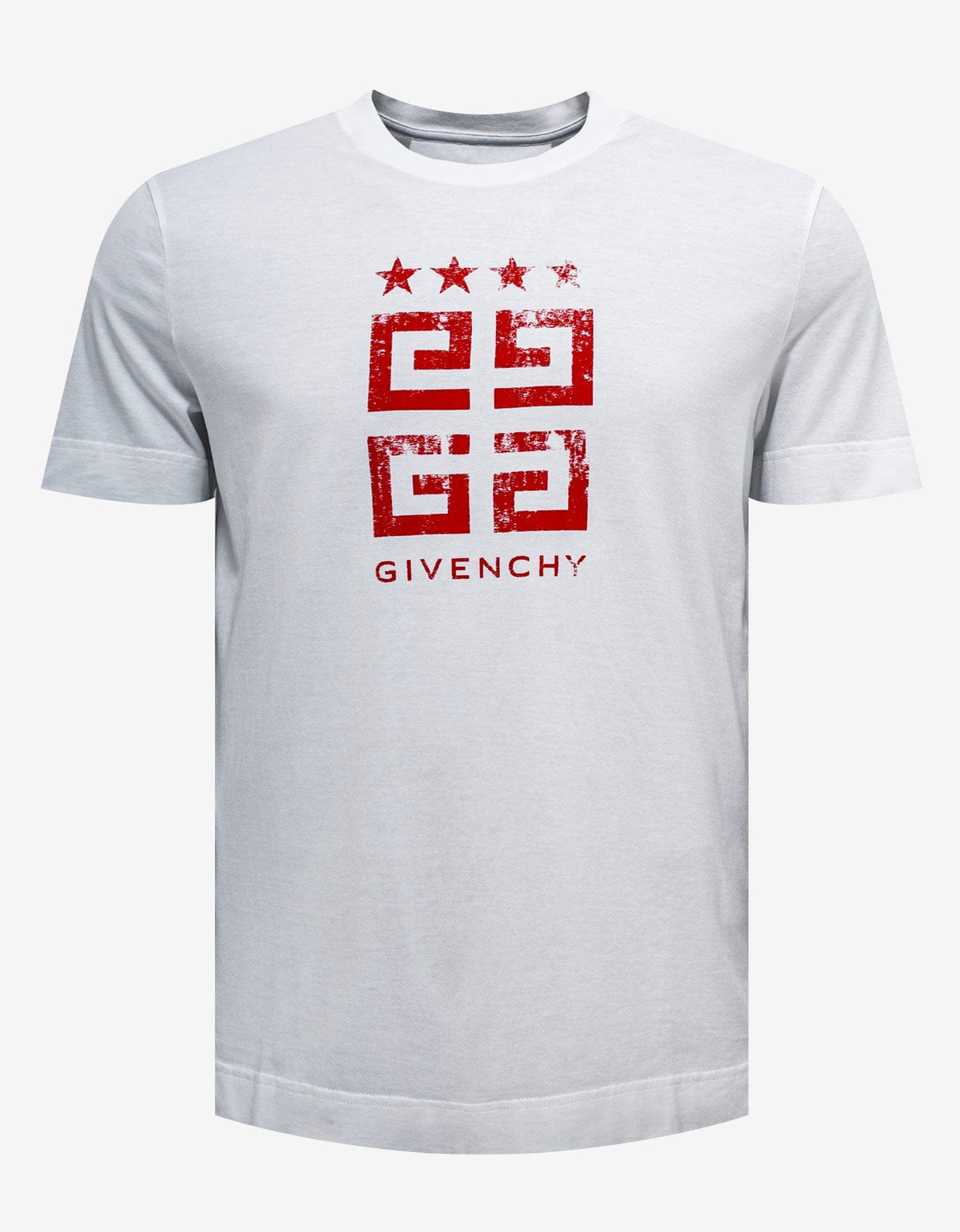 Givenchy Givenchy White 4G Stars T-Shirt