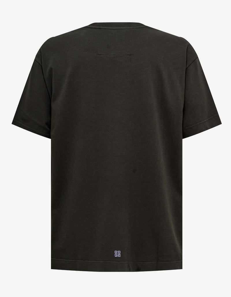 Givenchy Grey Ring Print T-Shirt