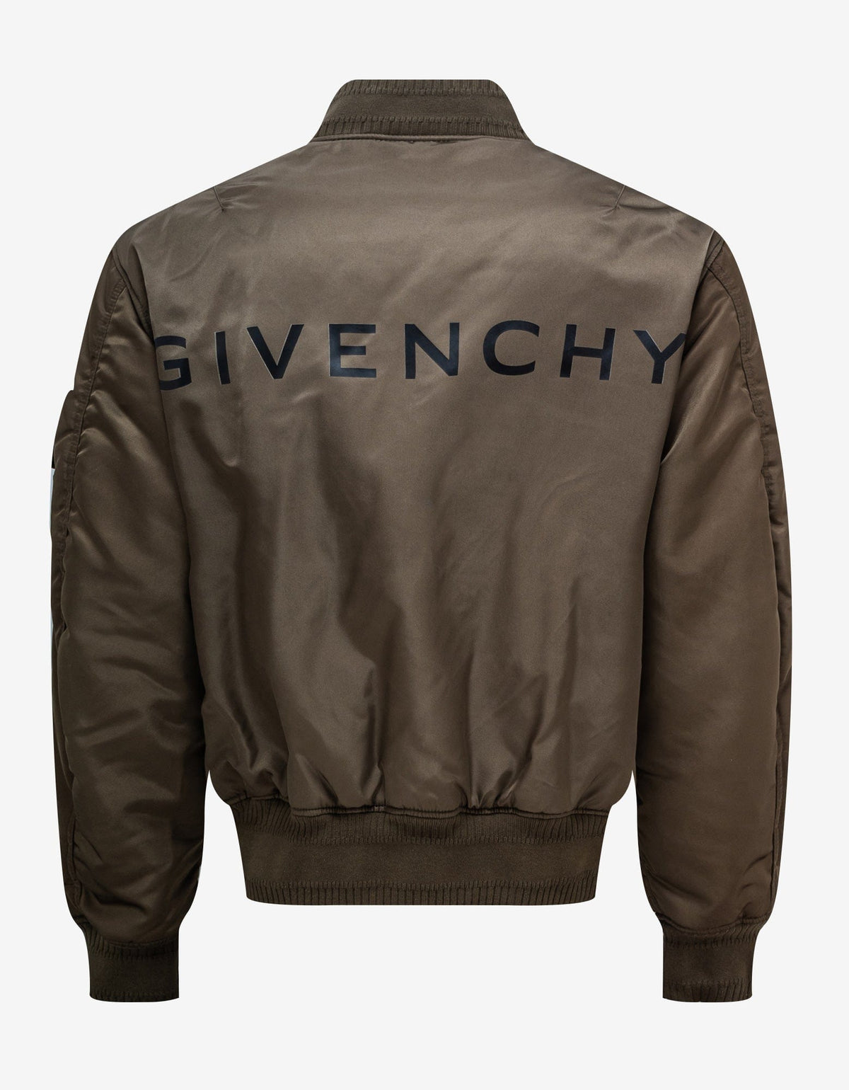 Givenchy Khaki Logo Bomber Jacket – Zoo Fashions