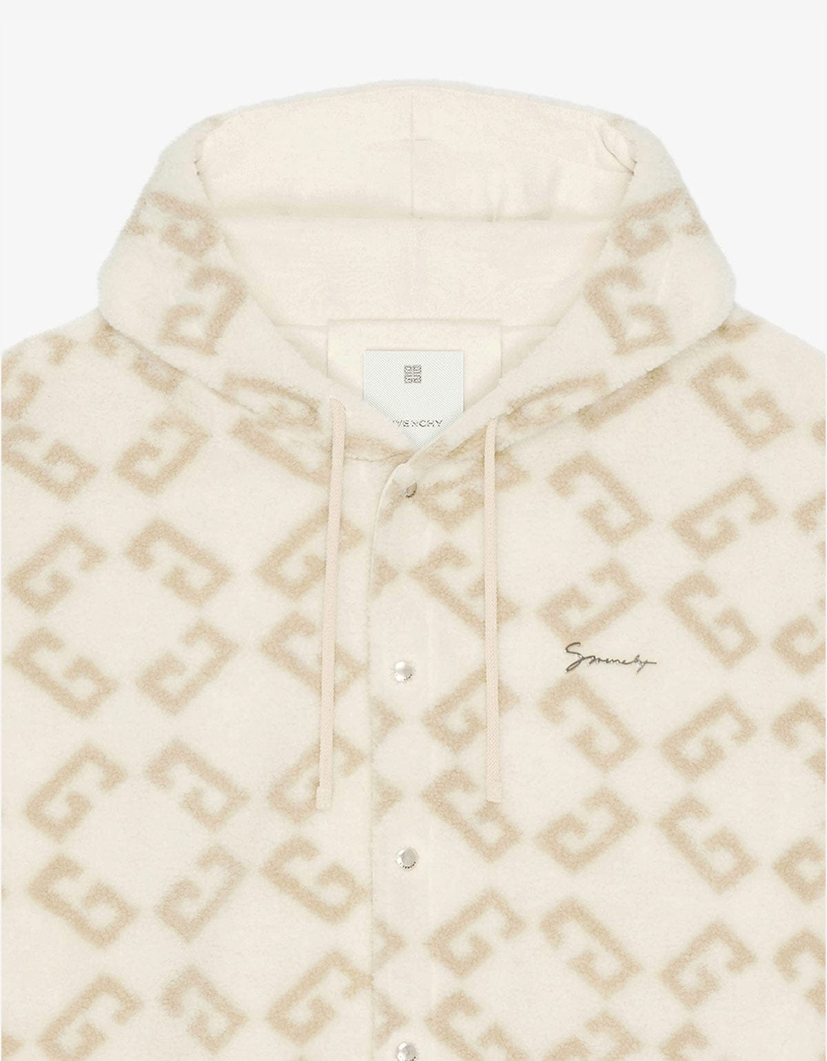 Givenchy Natural Monogram 72 Jacquard Hoodie – Zoo Fashions