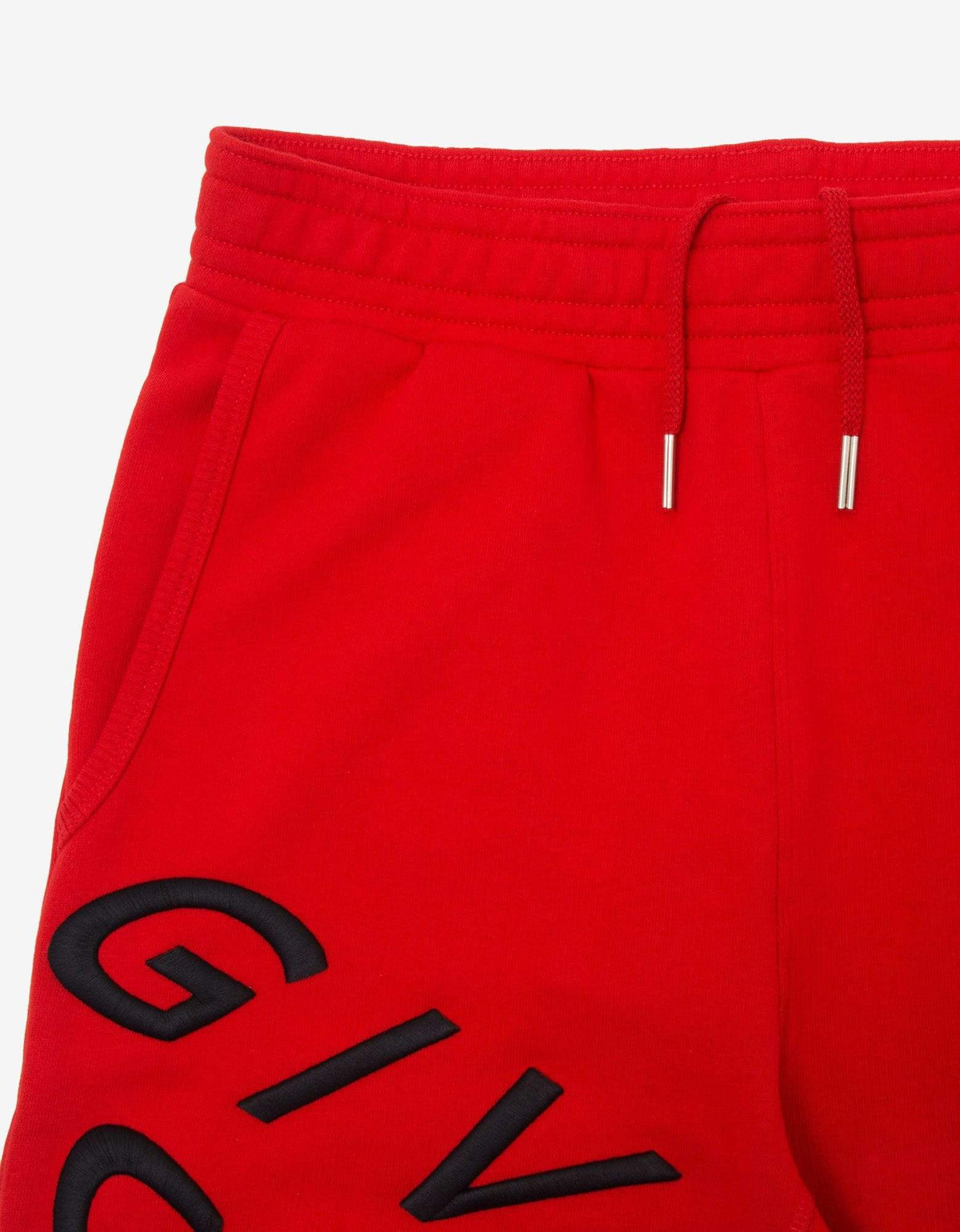 Givenchy Red Refracted Logo Sweat Pants