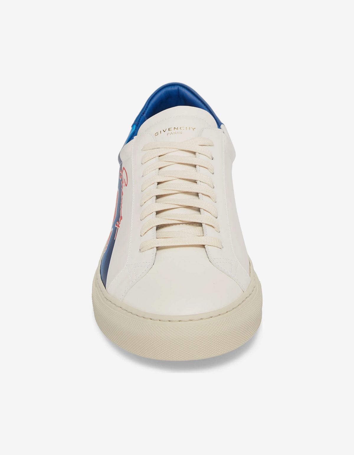 Givenchy White GV Motocross Print Trainers – mens designer fashion