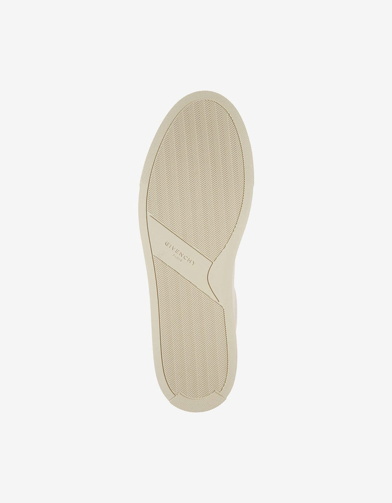 Givenchy White GV Motocross Print Trainers