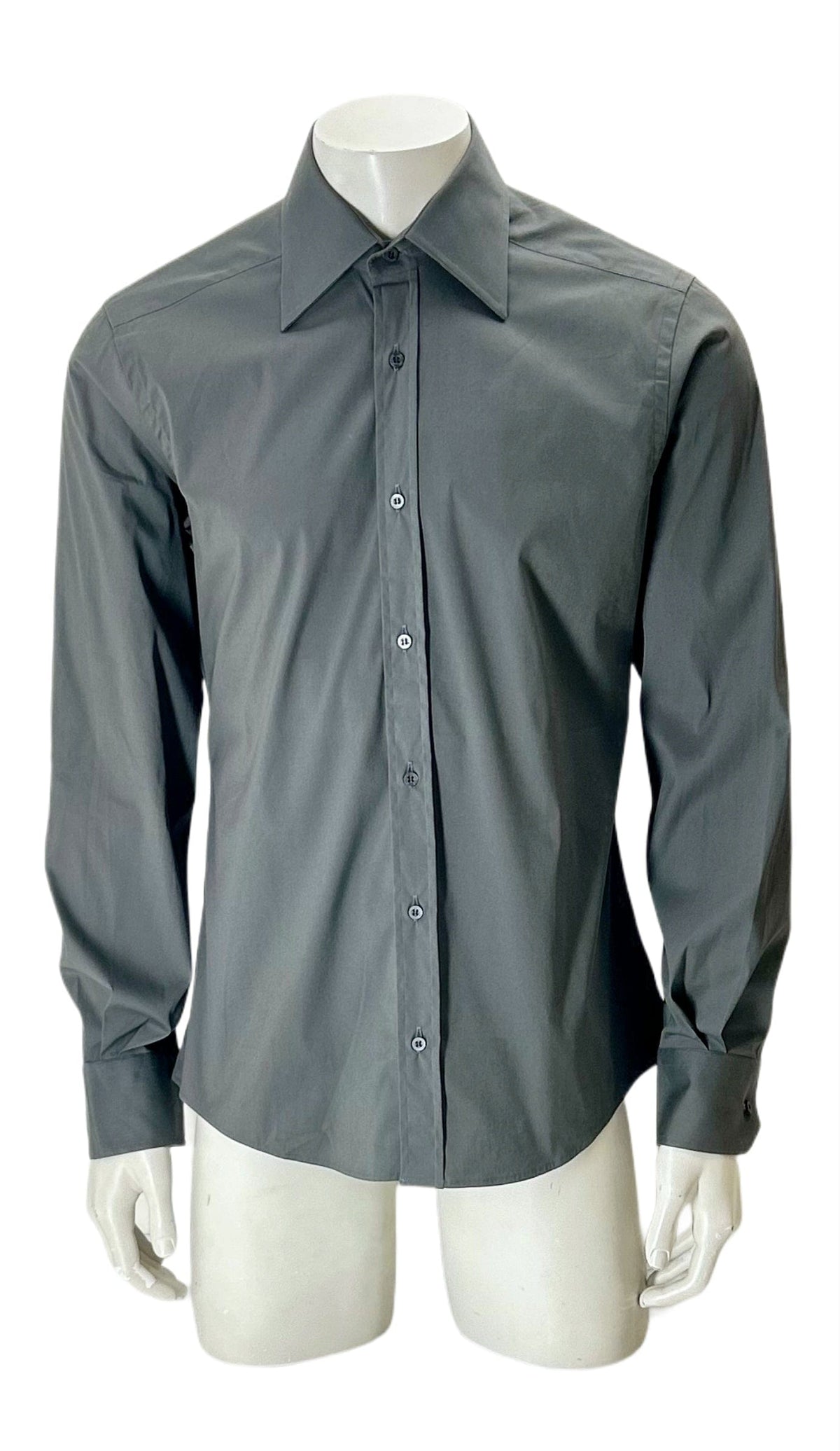 Gucci Grey Classic Dress Shirt - Slim Fit
