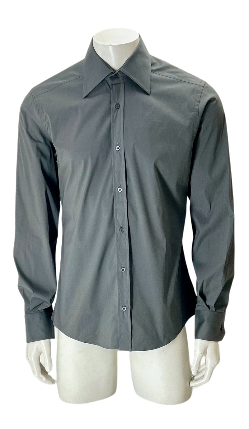 Gucci Grey Classic Dress Shirt - Slim Fit