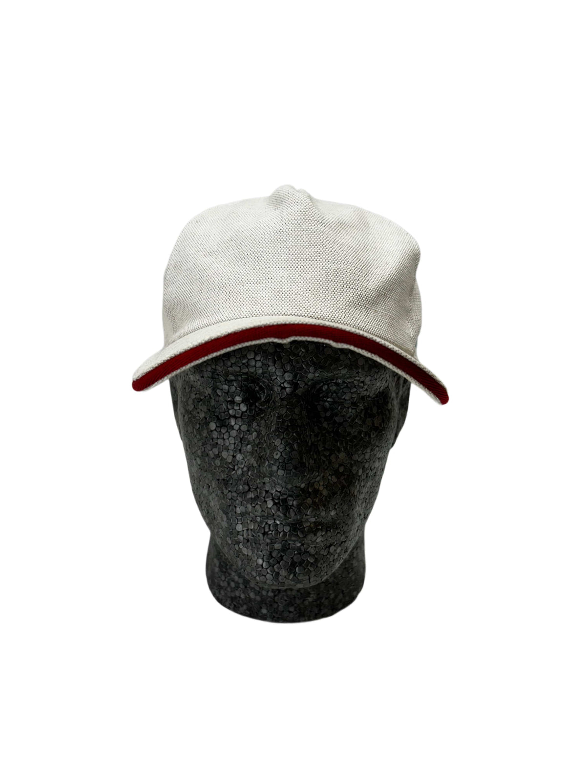 Gucci Off White Velcro 'Snap Back' Style Baseball Cap