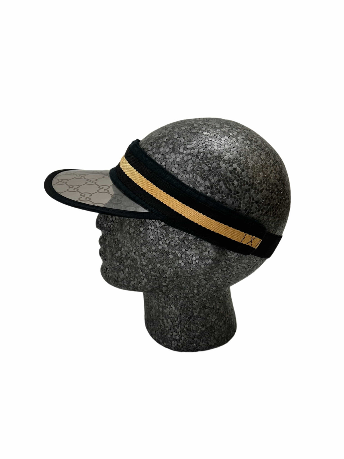 Gucci Transparent GG Printed Peak Visor