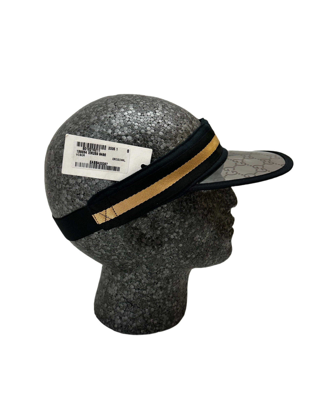 Gucci Transparent GG Printed Peak Visor