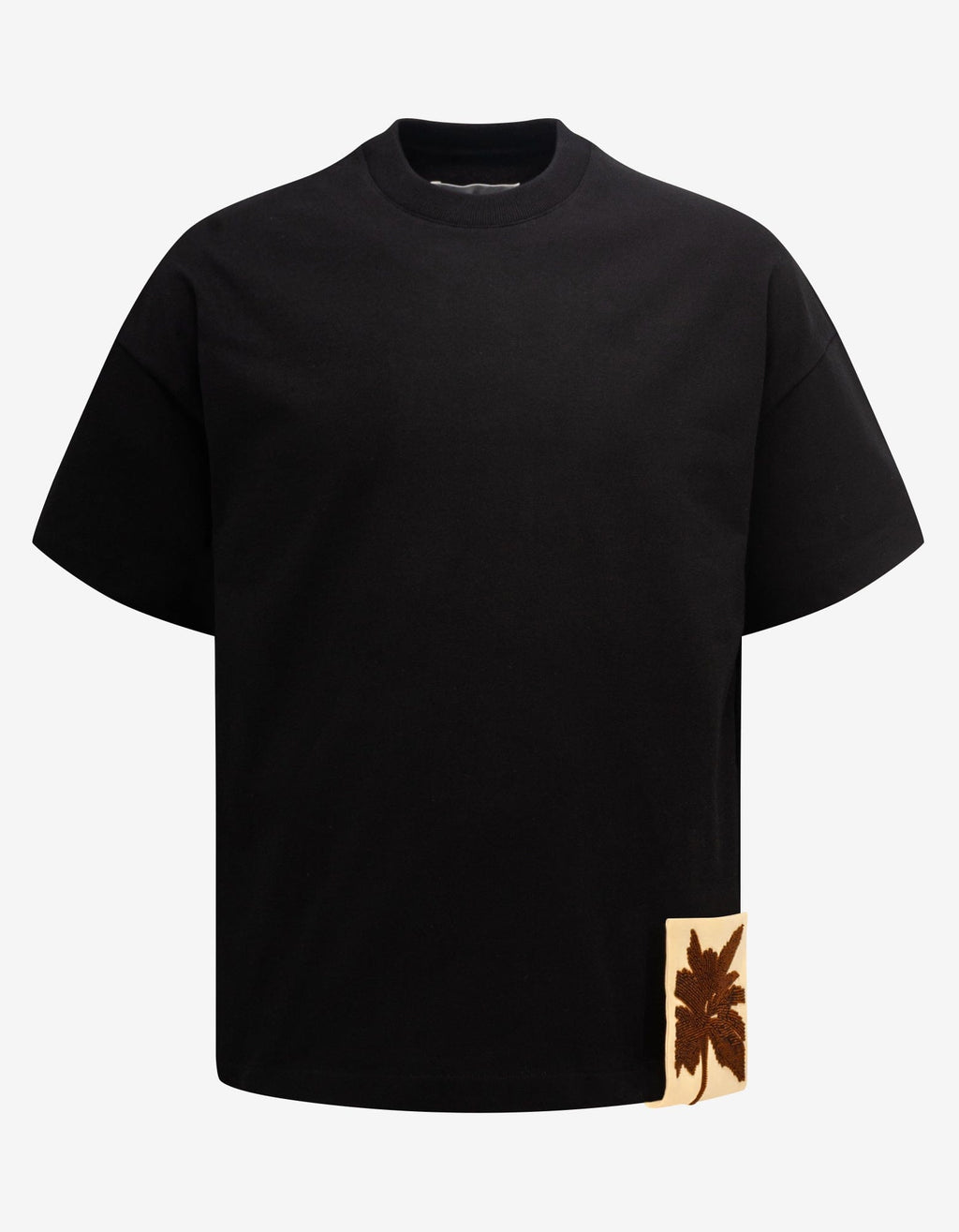 Jil Sander Jil Sander Black Patch T-Shirt