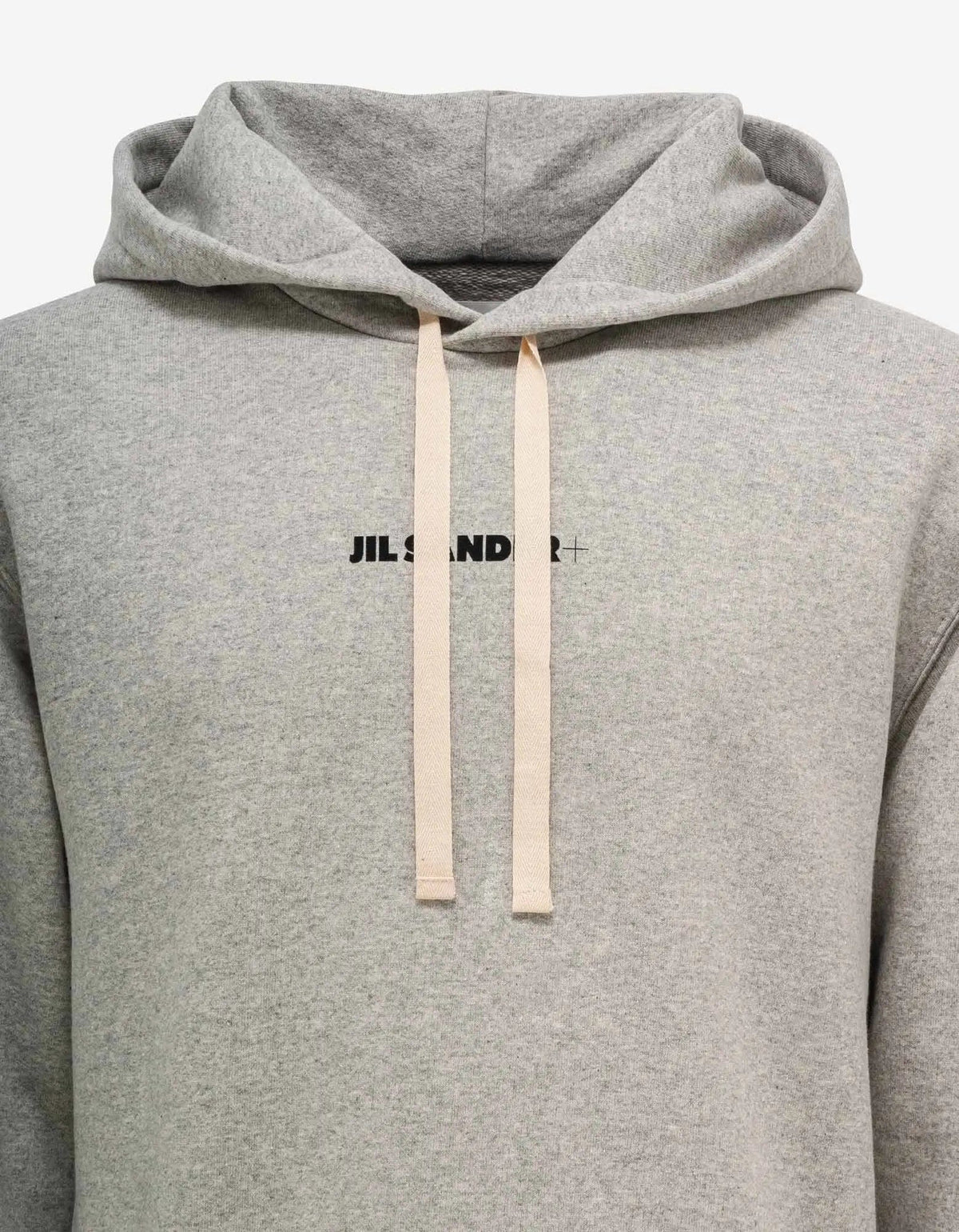 Jil Sander+ Grey Logo Hoodie – mens designer fashion London – Zoo Jil Sander+ Grey Logo Hoodie – mens designer fashion London – Zoo