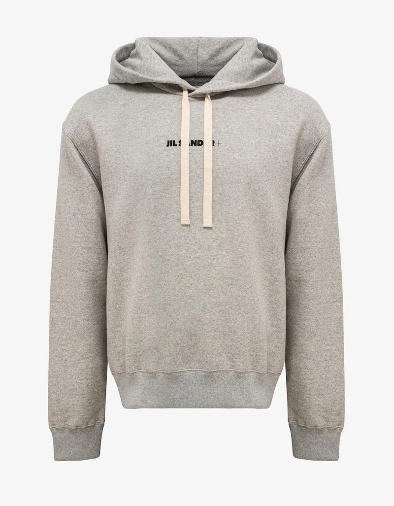 Jil Sander+ Grey Logo Hoodie – Zoo Fashions Jil Sander+ Grey Logo Hoodie – Zoo Fashions