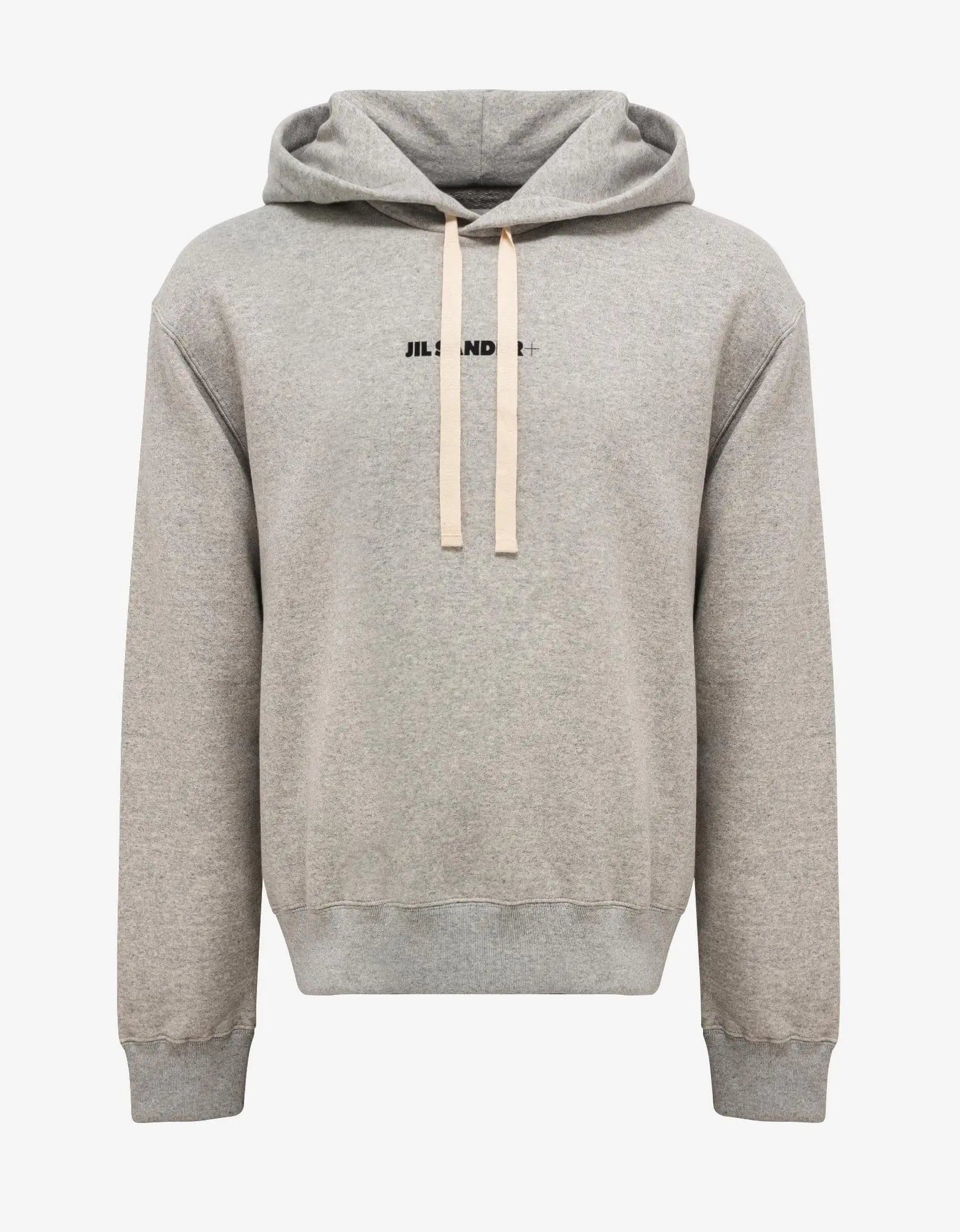 Jil Sander+ Grey Logo Hoodie – Zoo Fashions