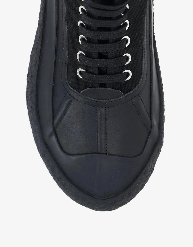 Jil Sander Jil Sander Black High Top Trainers