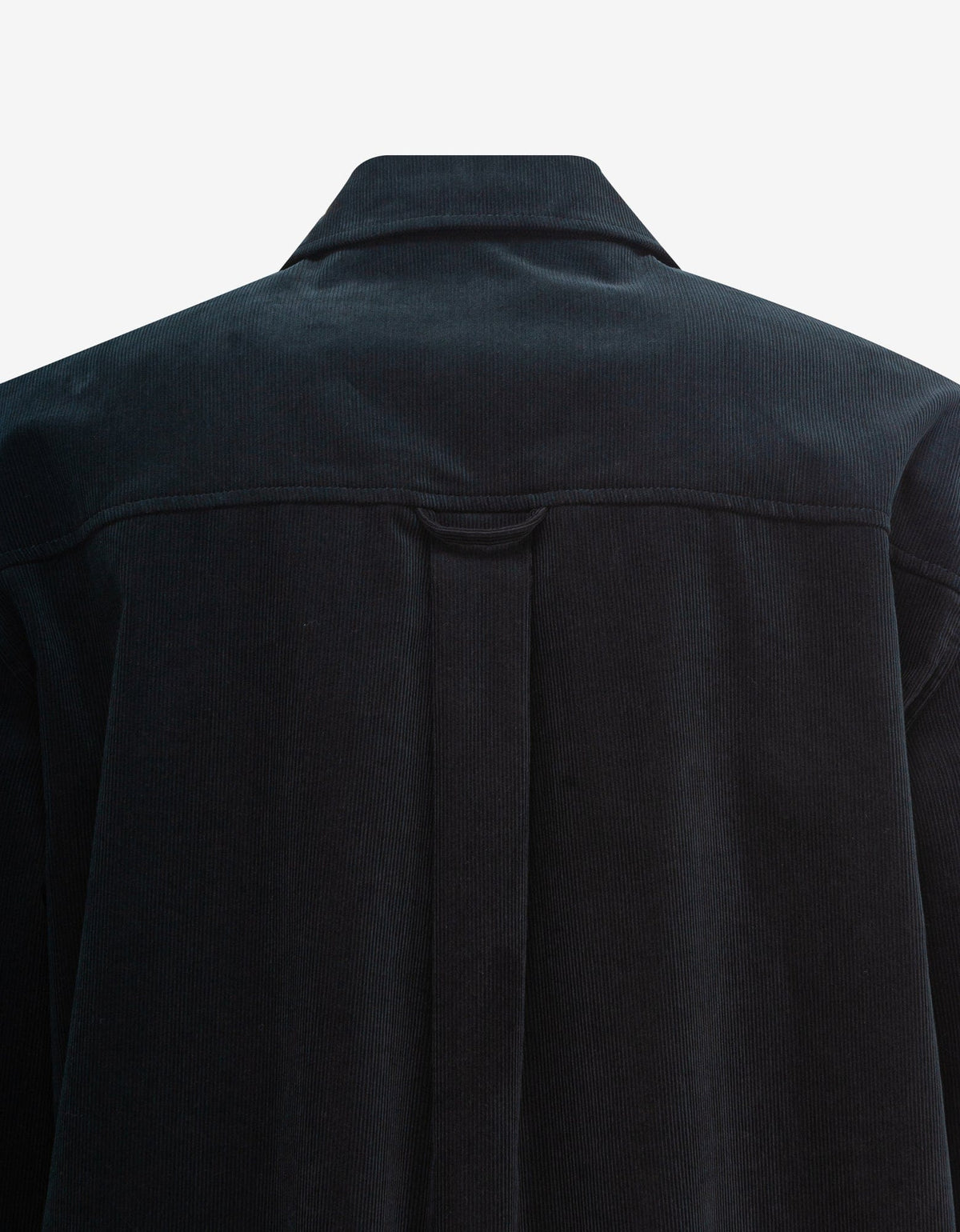 Jil Sander Jil Sander Midnight Blue Patch Corduroy Shirt