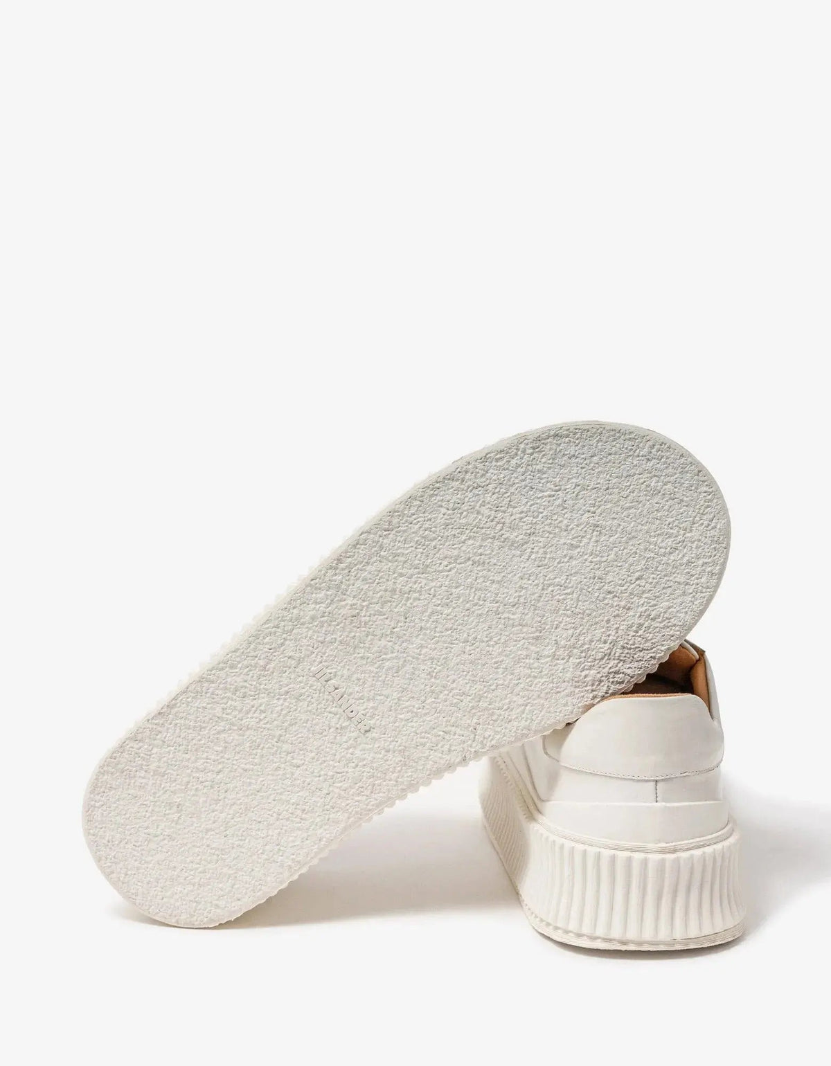 Jil Sander Jil Sander White Leather Trainers
