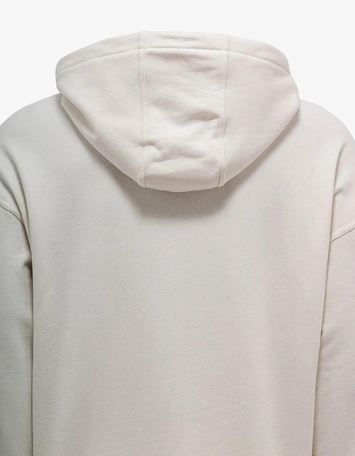 Jil Sander Plus Logo Natural White Hoodie