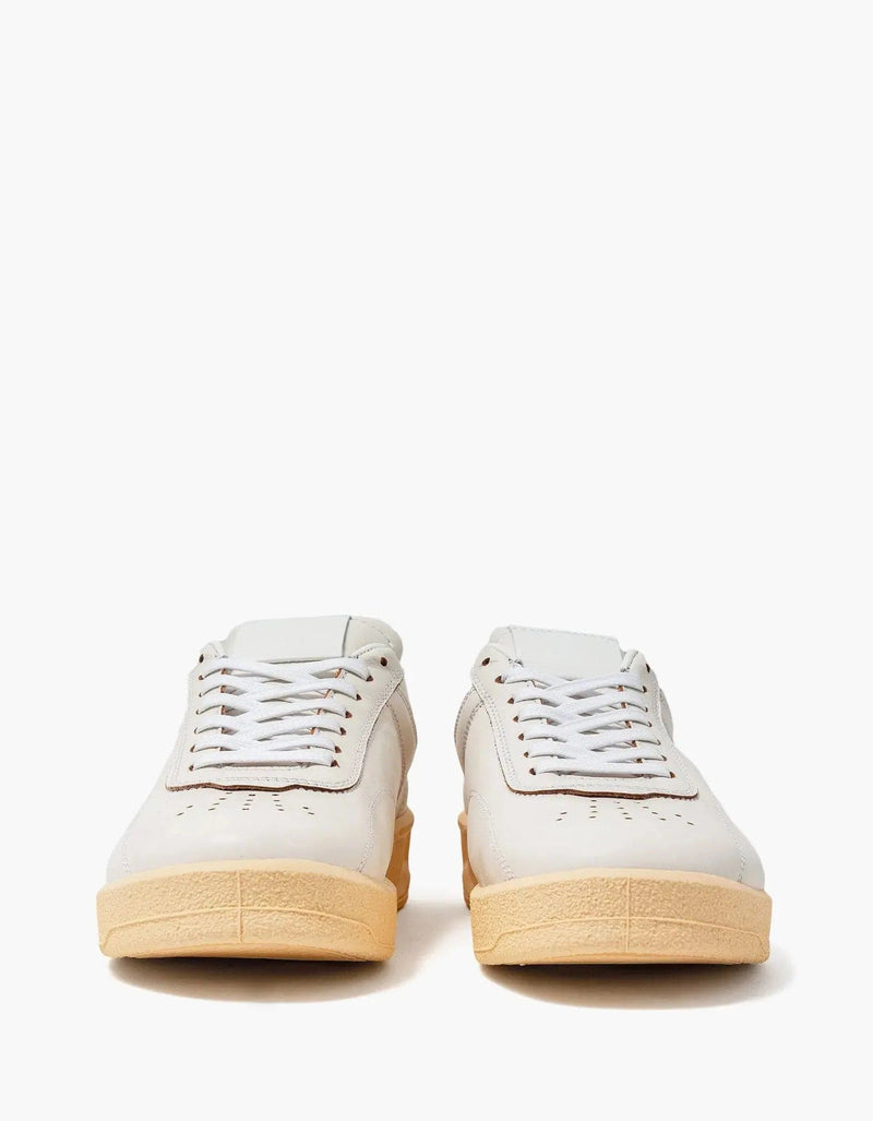Jil Sander White Ecru Leather Trainers – Zoo Fashions Jil Sander White Ecru Leather Trainers – Zoo Fashions