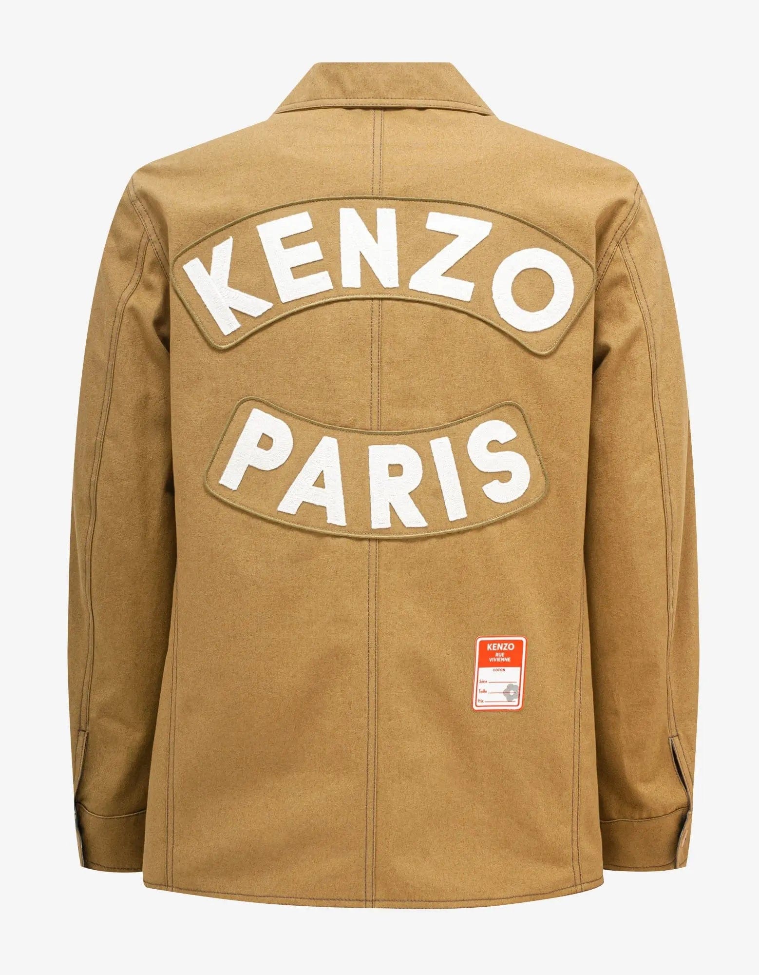 Kenzo Beige Kenzo Sailor Workwear Jacket