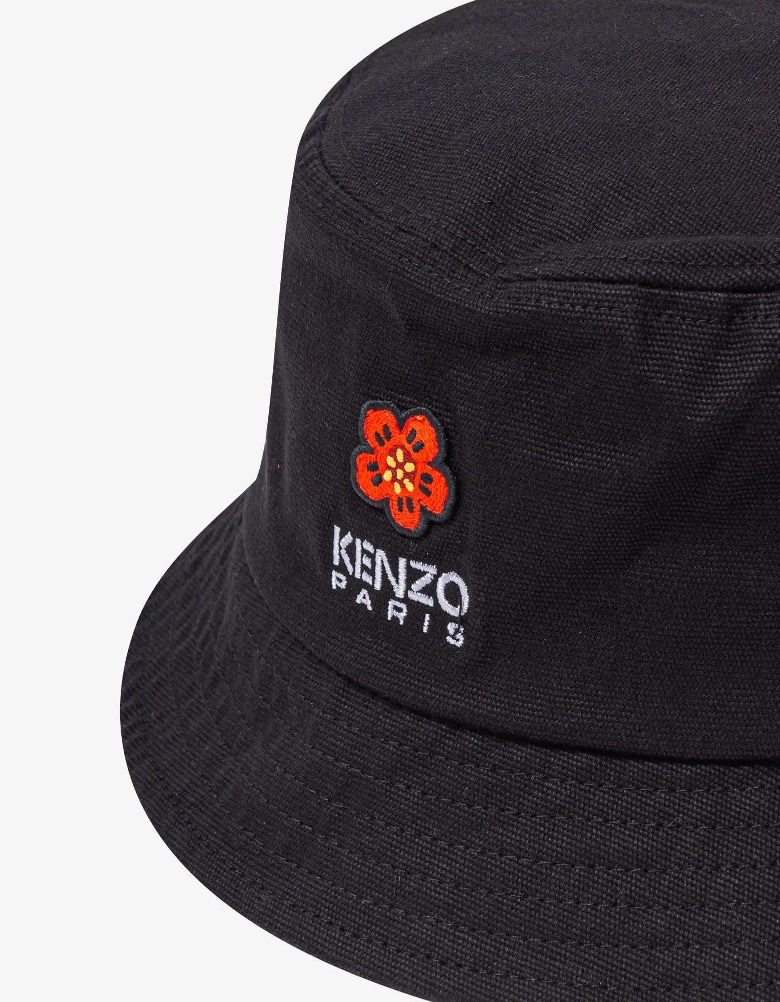 新品 未使用 KENZO Boke Flower バケット ハット バケットハット Bucket Hat Kenzo KENZO Black Flower - Crest Poppy