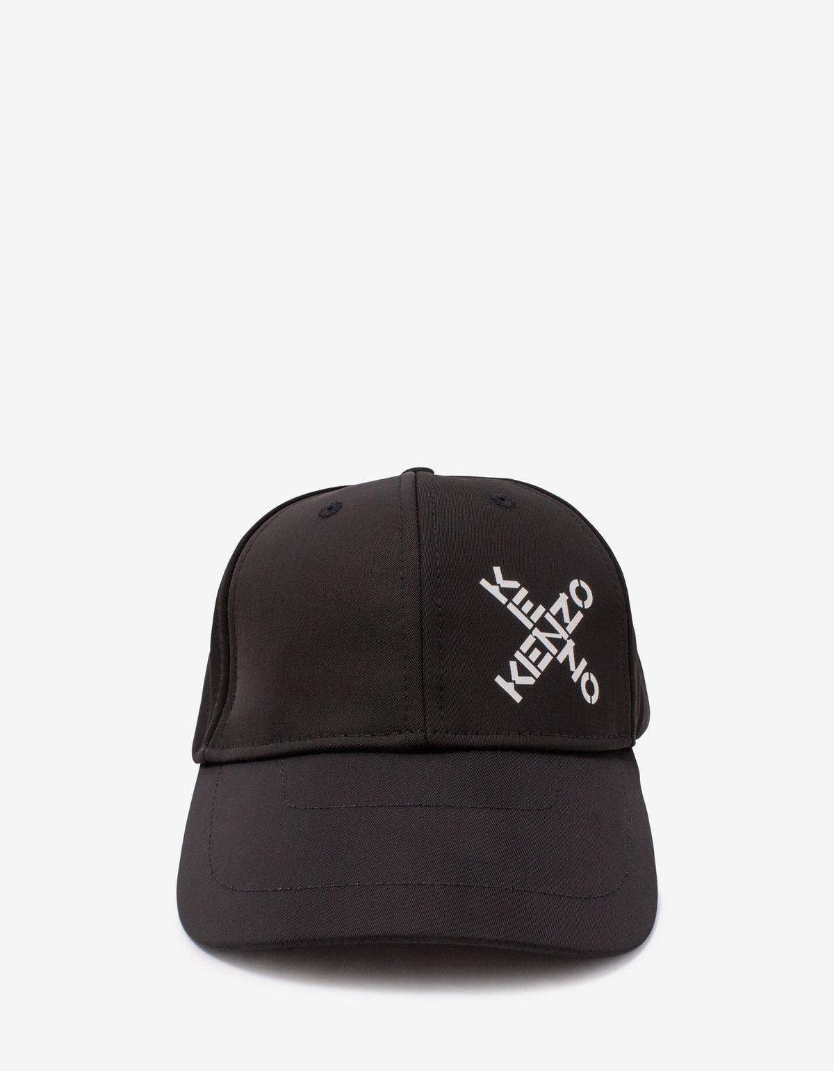 Kenzo Black Crossed Logo Cap