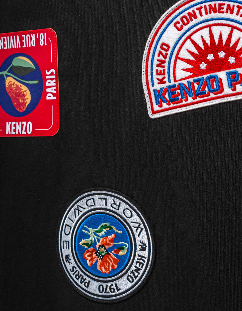 Kenzo Black 'Kenzo Travel' T-Shirt