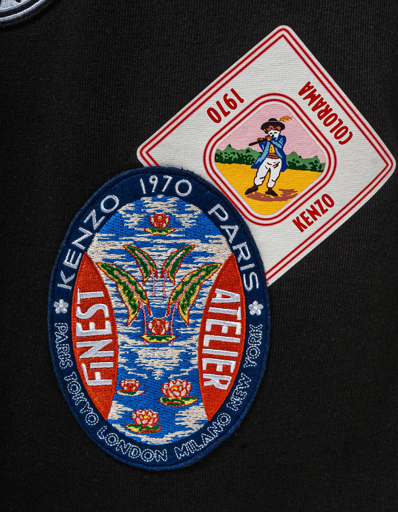 Kenzo Black 'Kenzo Travel' T-Shirt