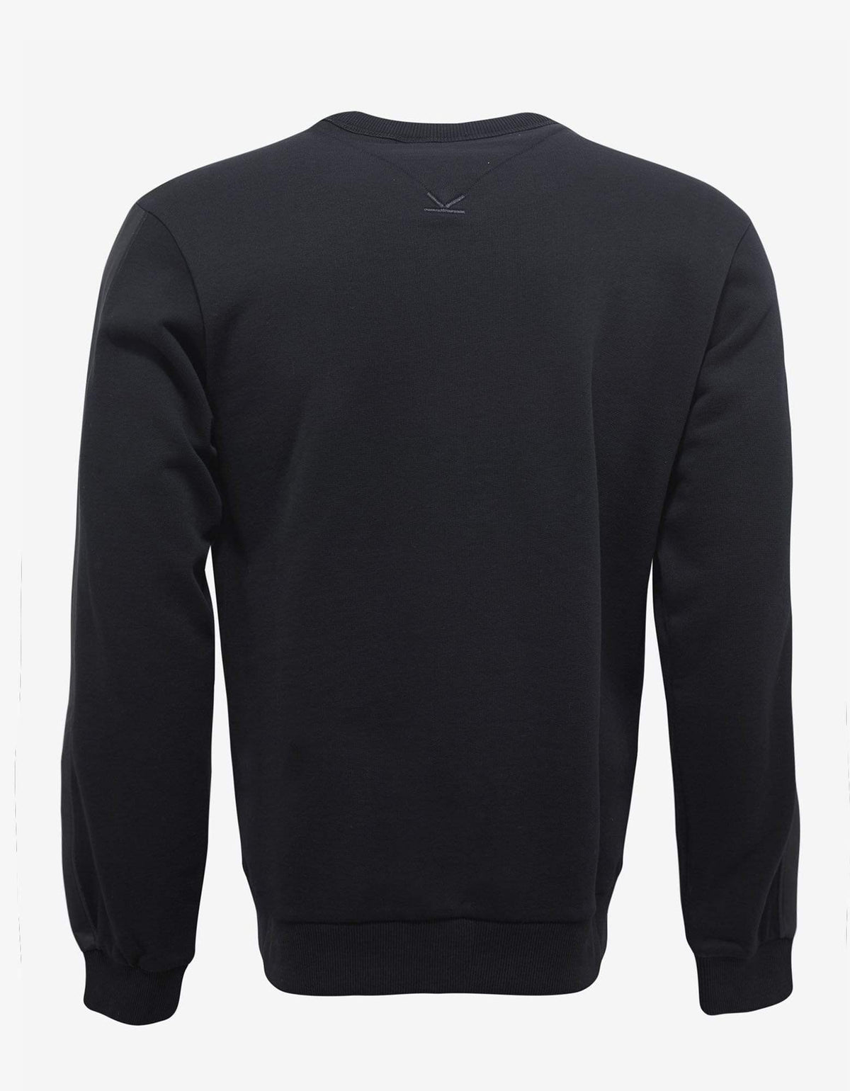 Kenzo Black Logo Sweatshirt with Nylon Inserts