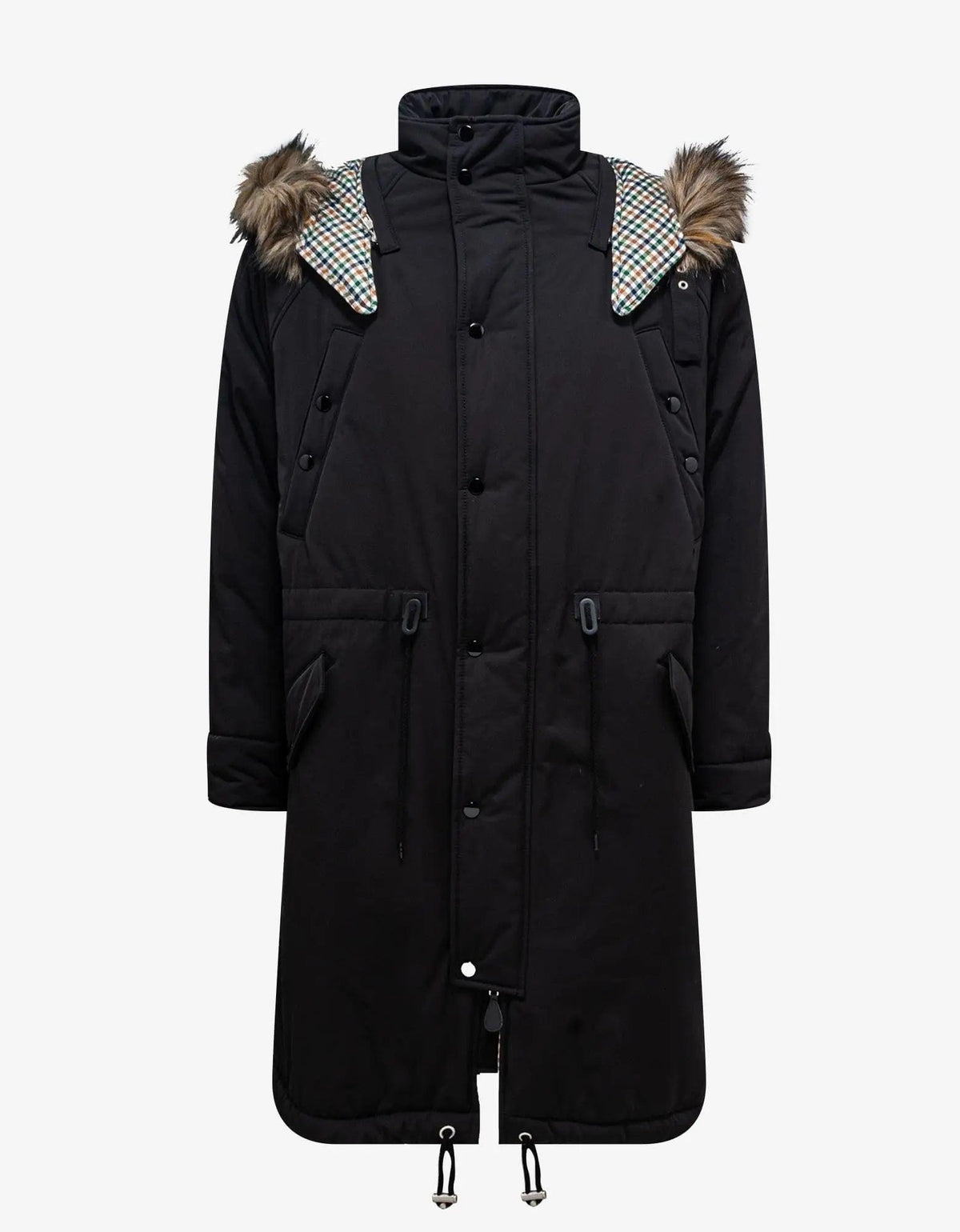 Kenzo Black Winter Parka Zoo Fashions