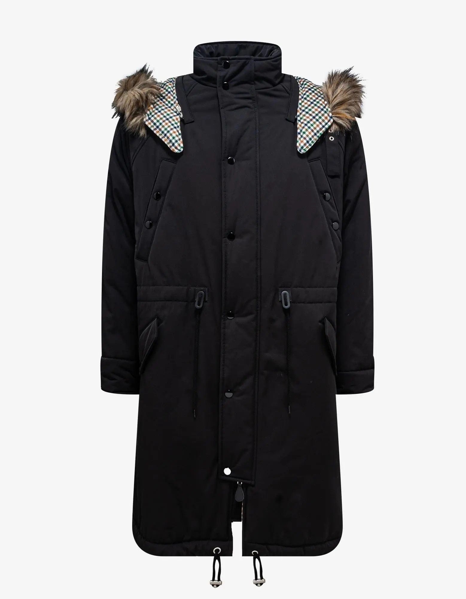 Kenzo Black Winter Parka Zoo Fashions