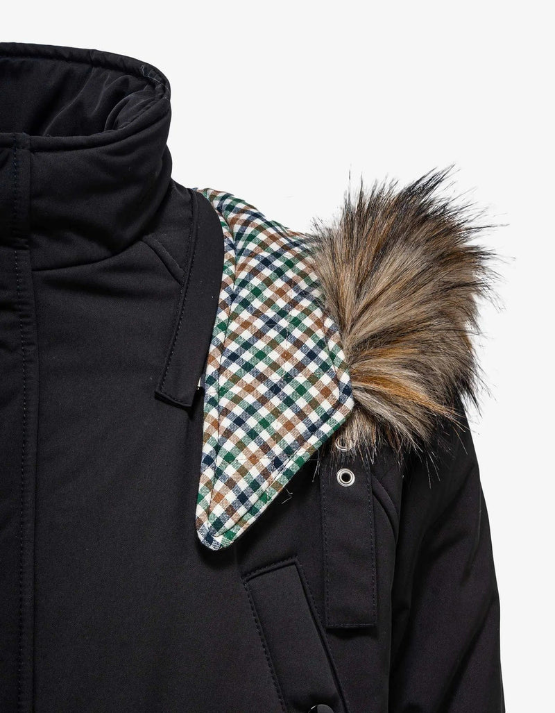 Kenzo Black Winter Parka