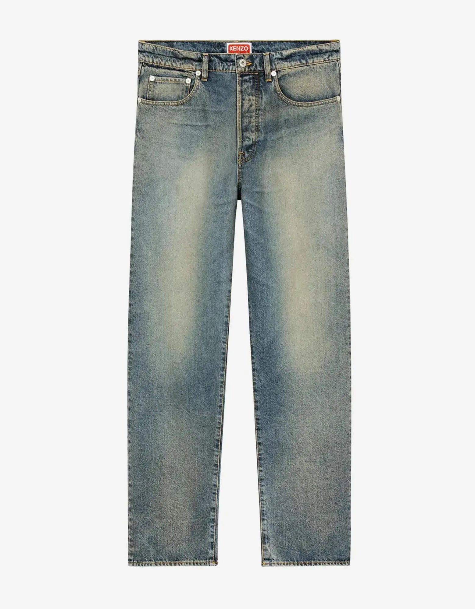 【関税&送料込】Kenzo Cropped Fit Jeans Kenzo Sumire クロップドジーンズ | ブルー | FARFETCH JP