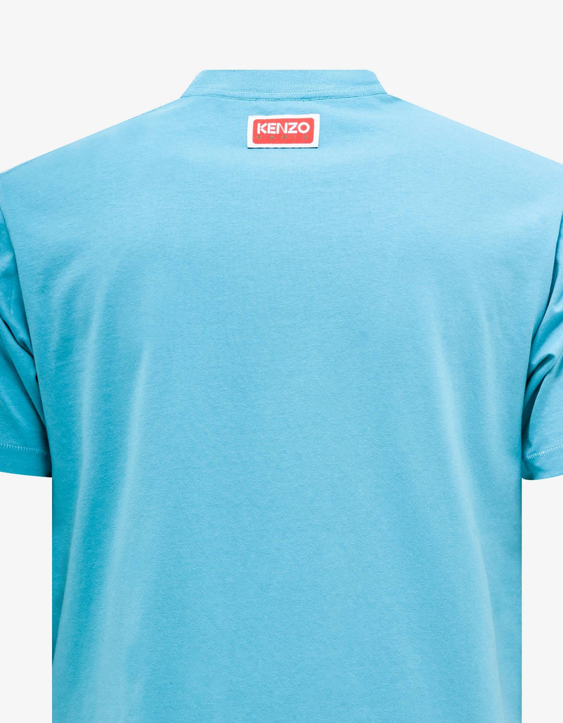 Kenzo Blue 'Boke Flower' T-Shirt