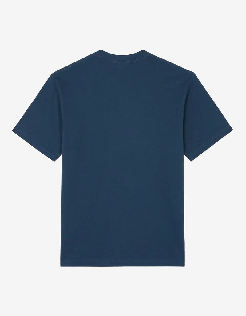 Kenzo Blue 'Kenzo Drawn Varsity' T-Shirt