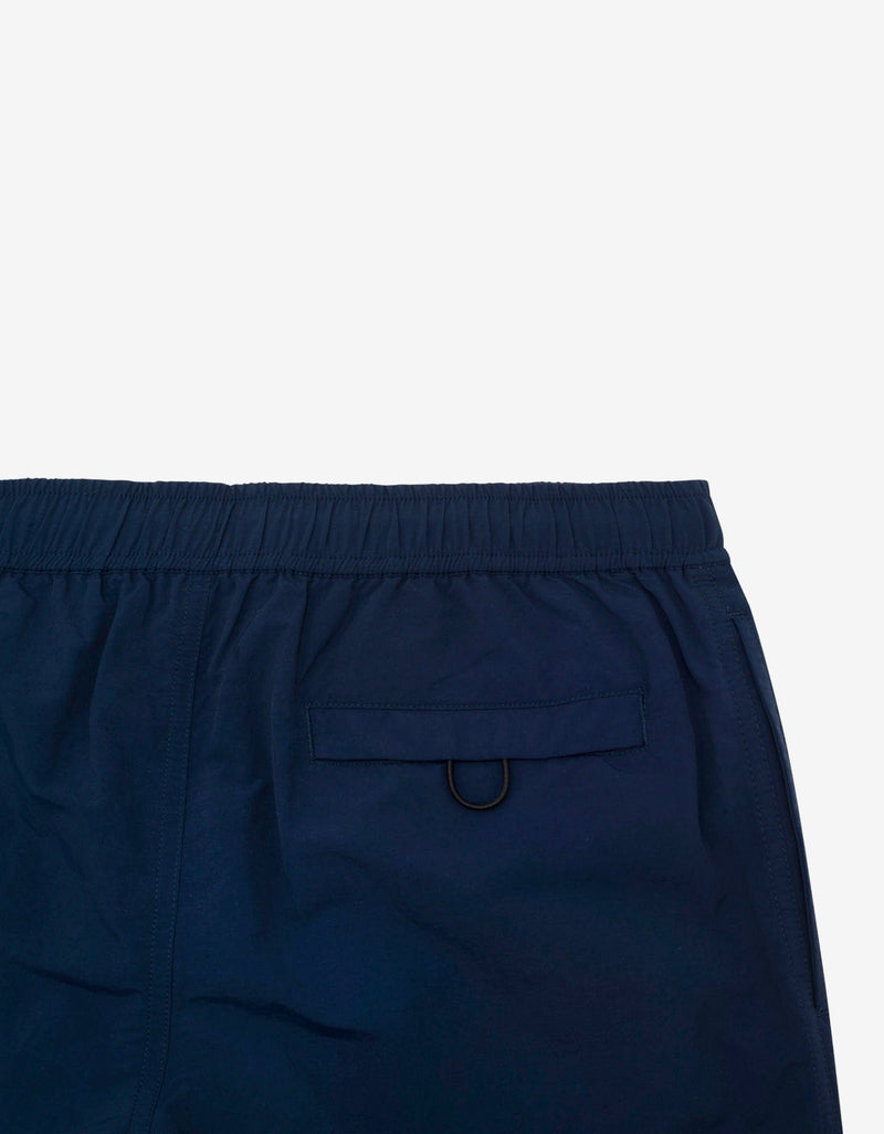 Kenzo Blue Logo Print Long Swim Shorts