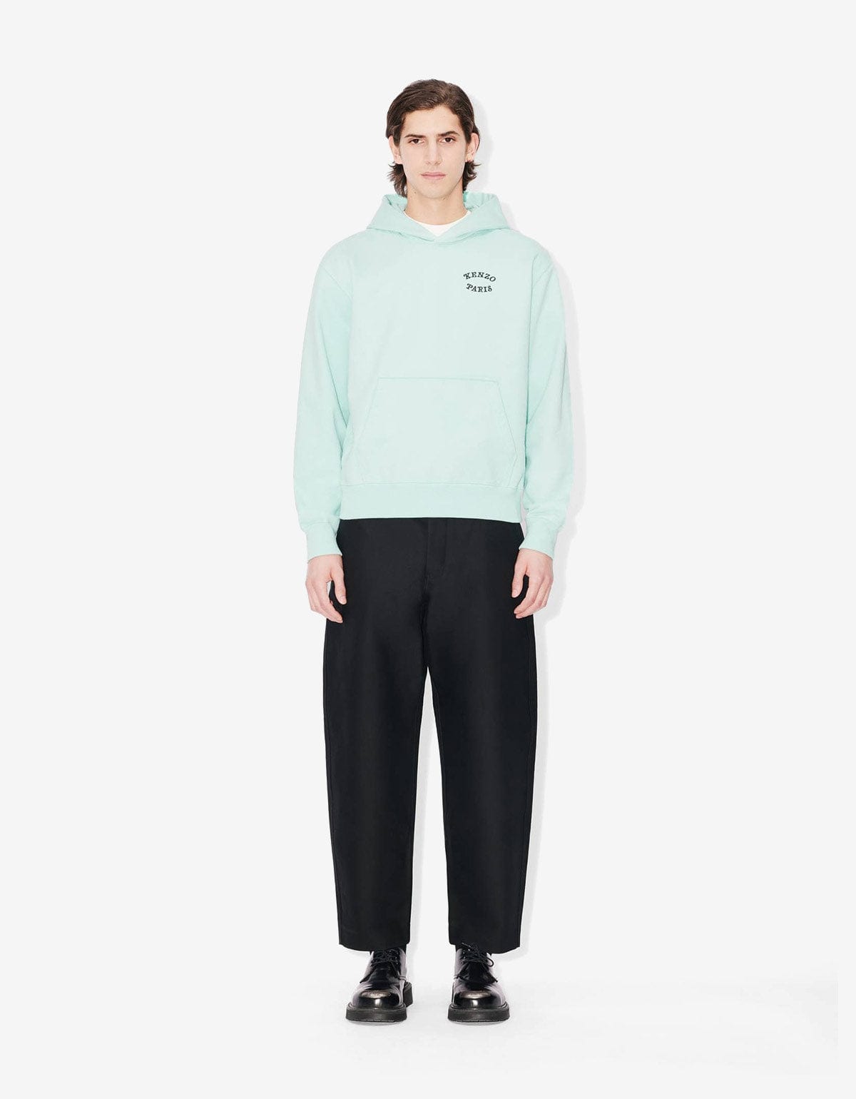 Kenzo By Verdy Green Embroidered Hoodie – mens designer fashion