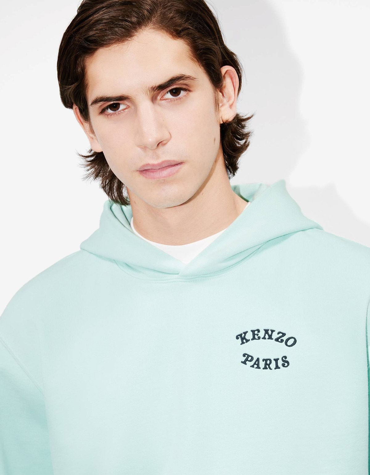 Kenzo By Verdy Green Embroidered Hoodie – mens designer fashion
